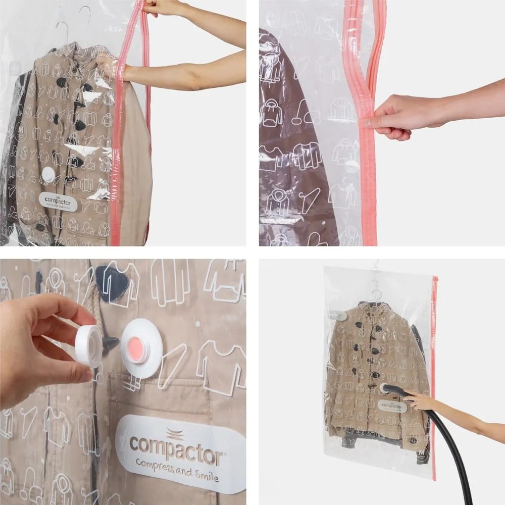 Вакуумни торбички в комплект от 4 броя Hanging Vacuum M/L – Compactor