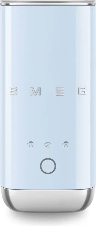 Уред за разпенване на мляко Smeg MFF02PBEU 50's Style, 500W, 60 мл, Пастелно син