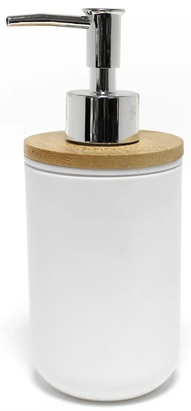 Бял пластмасов диспенсър за сапун 91 ml Smart – douceur d'intérieur