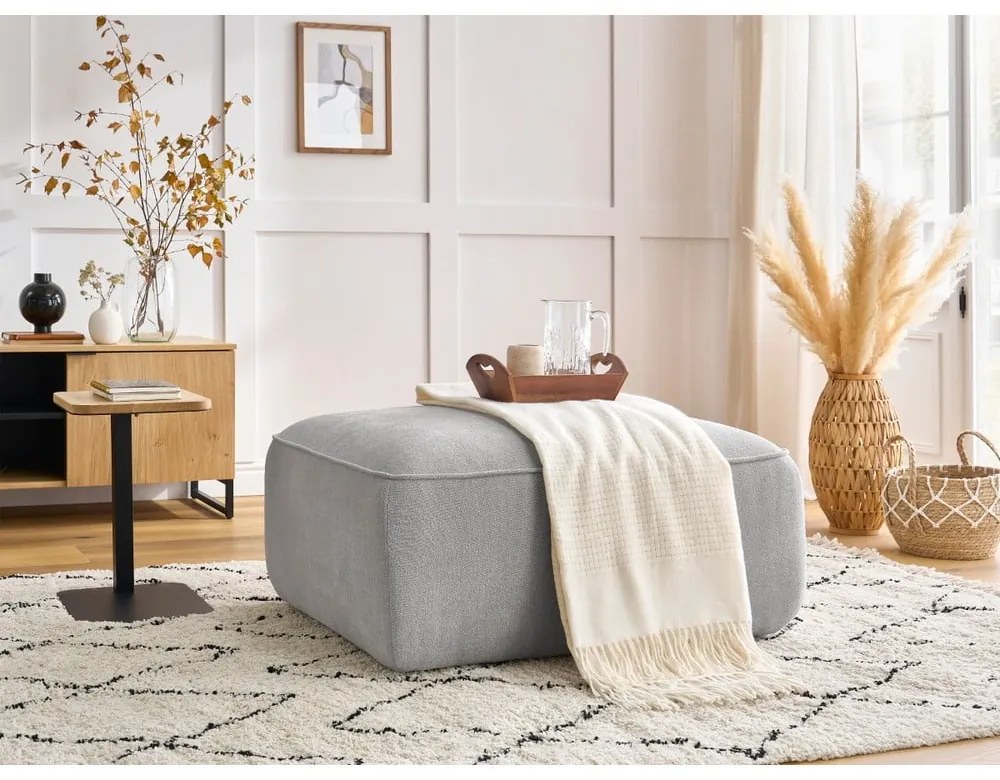 Светлосива табуретка Zephyr – Bobochic Paris