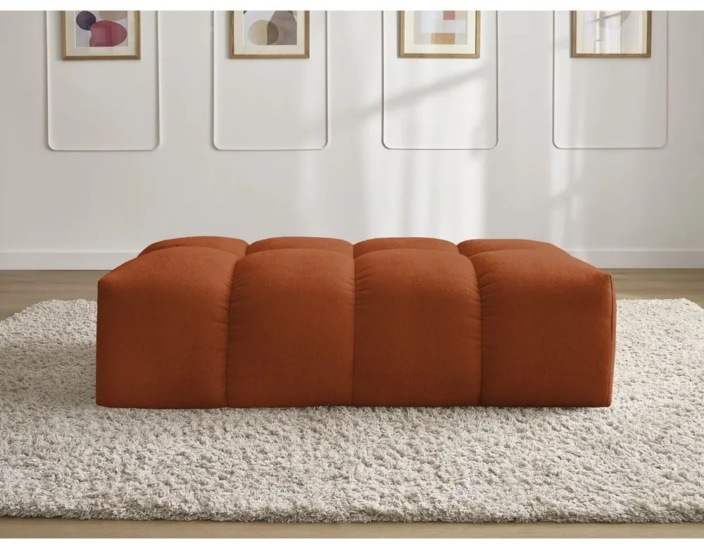 Шенилова табуретка в тухлен цвят Everest – Bobochic Paris