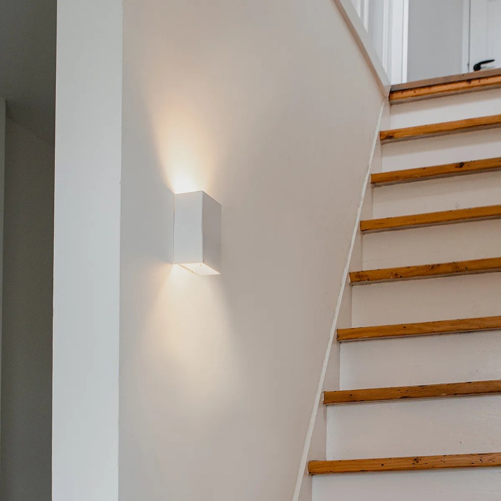 Модерна стенна лампа бяла 2-светлини - Otan S