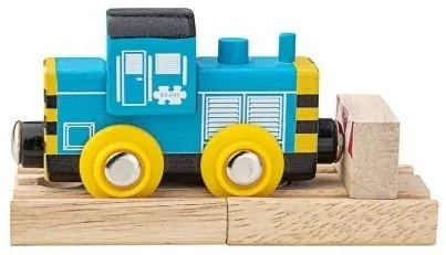 Bigjigs - Дървен локомотив - Клас 7