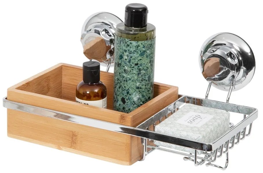 Бамбукова кошница за стена със сапун Spa - Compactor