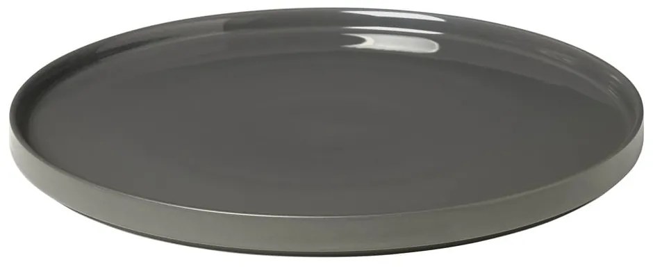 Сива чиния за сервиране Pilar - Blomus