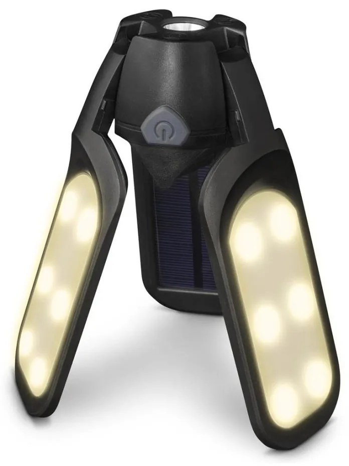 Sencor - LED къмпинг фенер със соларен панел LED/3W/1600 mAh IPX4