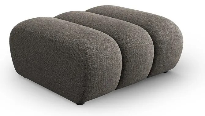 Тъмносива табуретка за крака Lupine – Micadoni Home