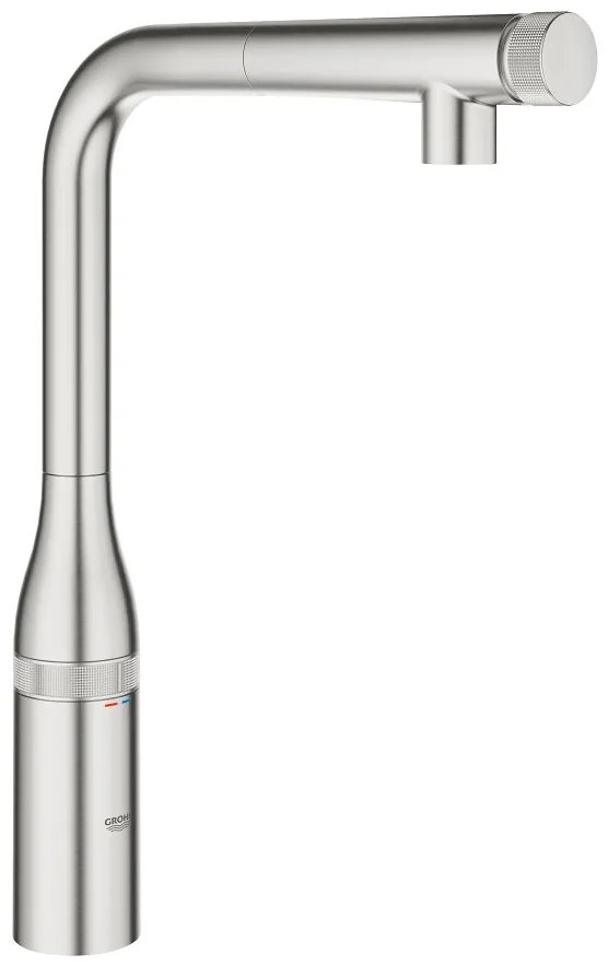 Смесител за кухня Grohe Essence Smartcontrol-сребърен матово