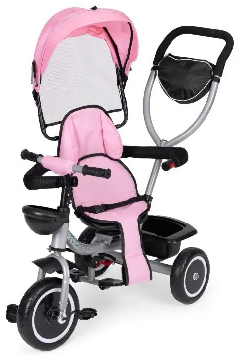 Детска триколка 2 в 1 Сив