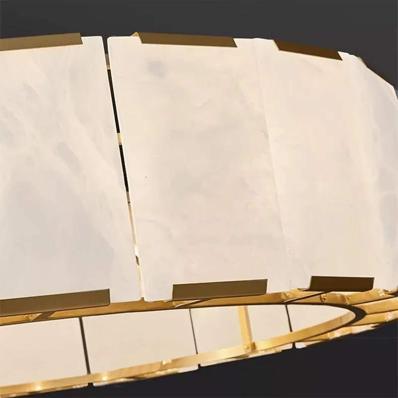 Лампа APP1797-8CP BRUSH GOLD