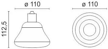 Крушка сигурност LED 5496