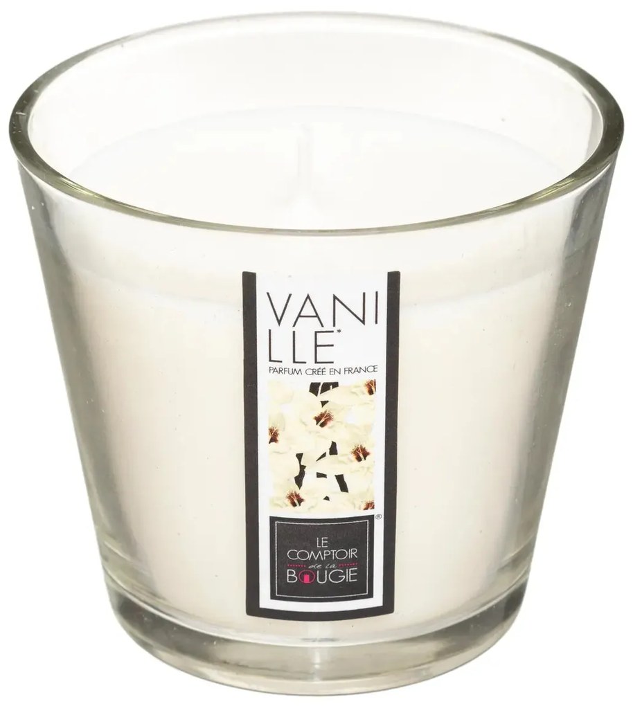 Ароматна свещ atmosphera Nina, Стъкло, 190 g - Vanilla