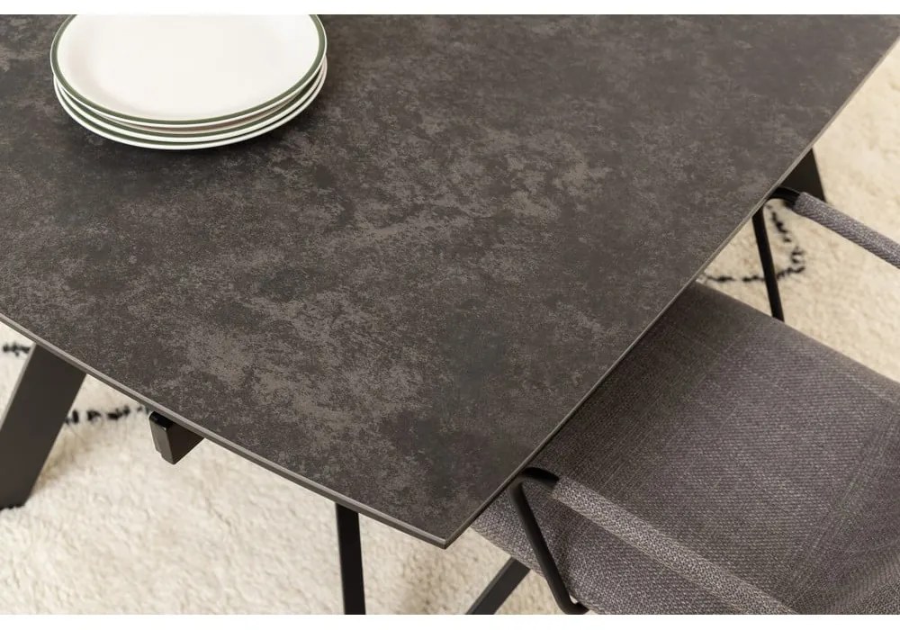 Керамична сгъваема маса за хранене 97x240 cm Blackburn - Actona