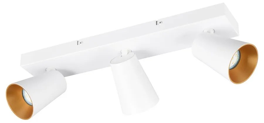 Бял прожектор ø 8 cm Sharp – Trio