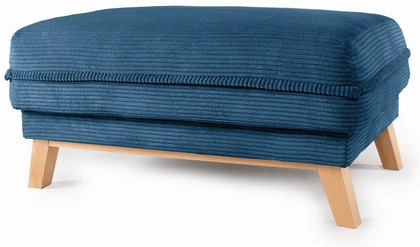 Синя табуретка от рипсено кадифе Tori – Bonami Selection