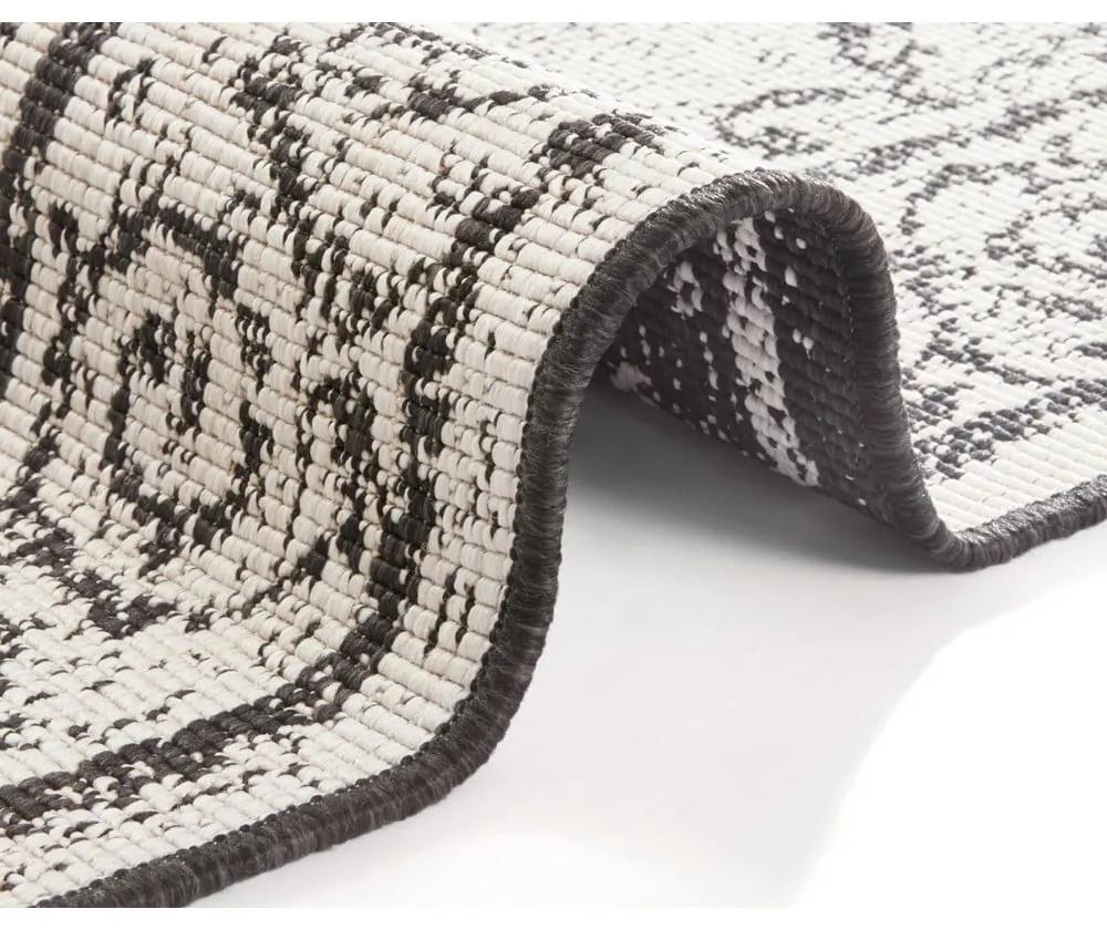 Черно-кремав килим за открито , 120 x 170 cm Cebu - NORTHRUGS