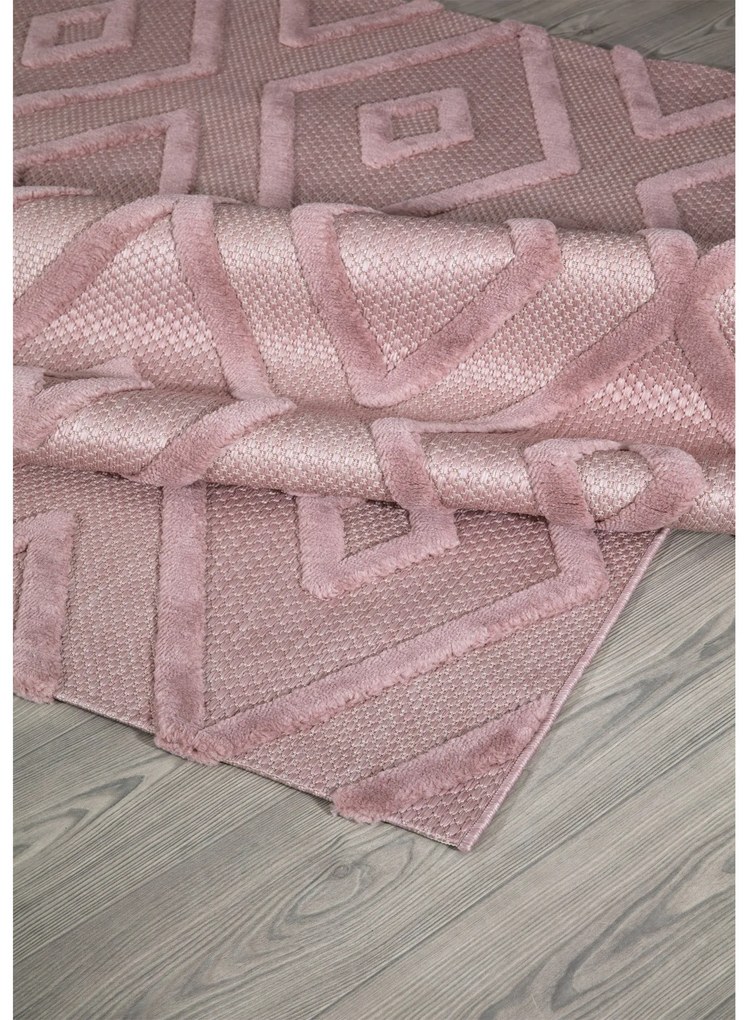 Килим (200 x 290) 58594A - Розово