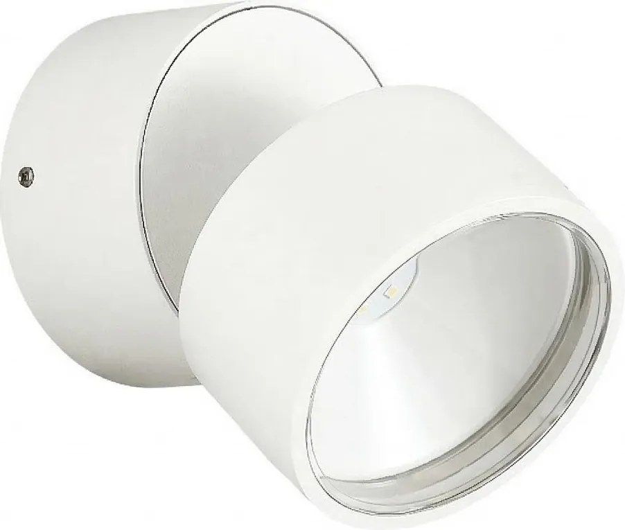 Ideal Lux - LED външно стенно осветително тяло OMEGA LED/7W/230V CRI 90 IP54 бяло