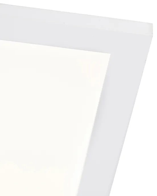 Таванна лампа от стомана 120 см с LED с дистанционно управление - Liv