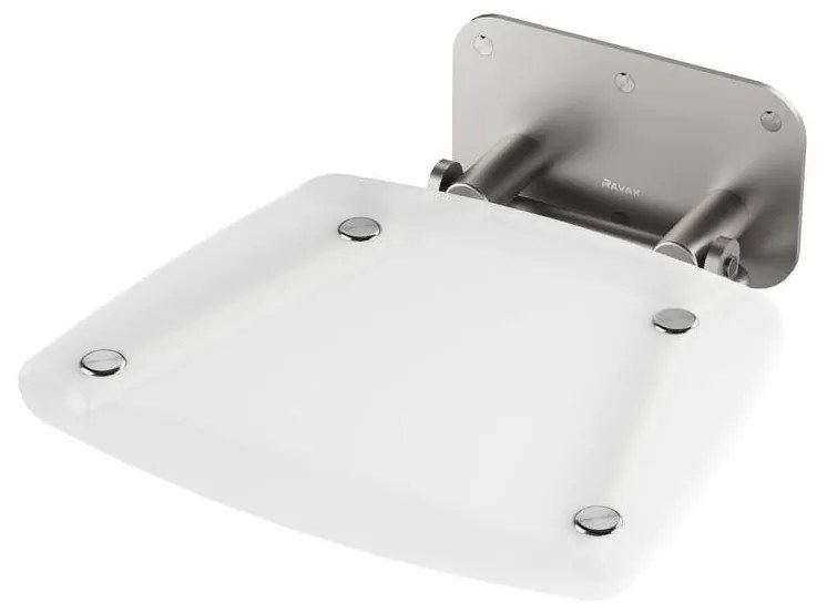 Ravak B8F0000052 - Сгъваема душ седалка OVO неръждаема стомана