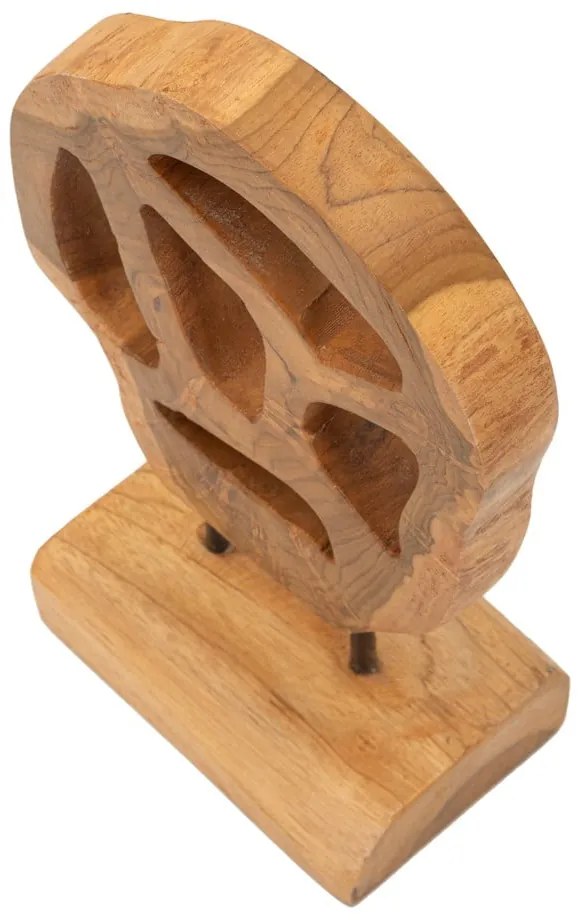 Дървена статуя (височина 27 cm) Lubang – Mauro Ferretti