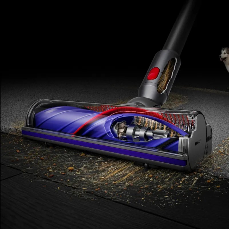 Вертикална прахосмукачка Dyson V10 Cyclone Submarine 594446-01, 150AW, 0.76 л, 60 мин, Сухо/мокро, 3 режима, Хигиенично изпразване, Root Cyclone™, Никел/тюркоаз