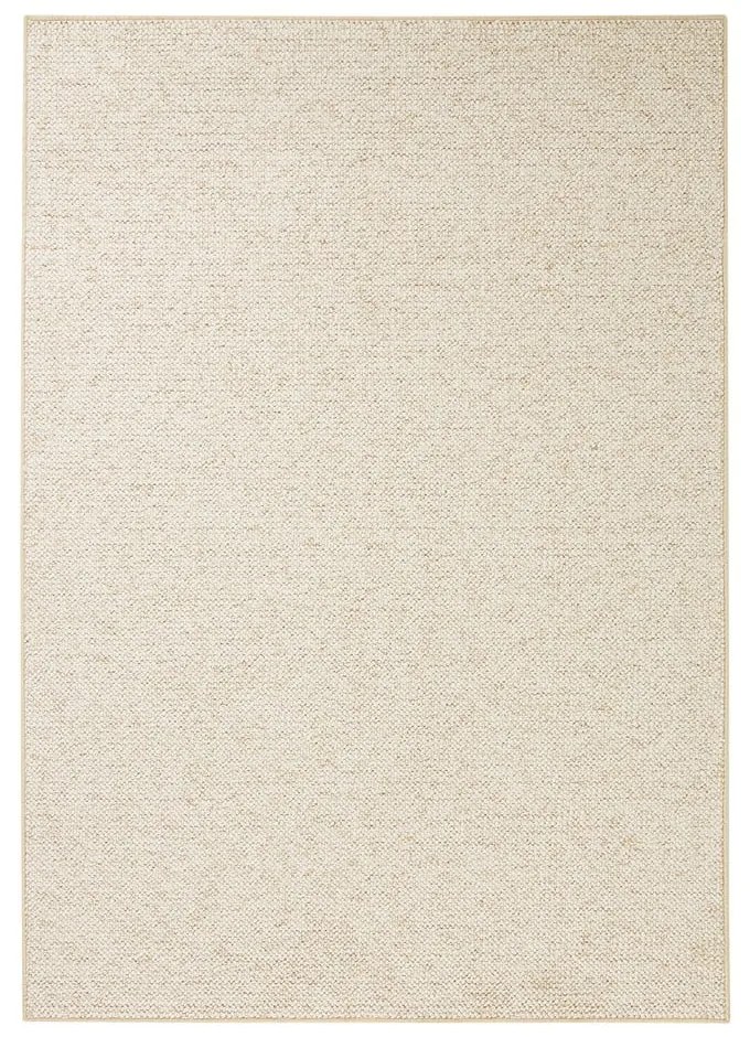 Кремав килим 60x90 cm Wolly – BT Carpet