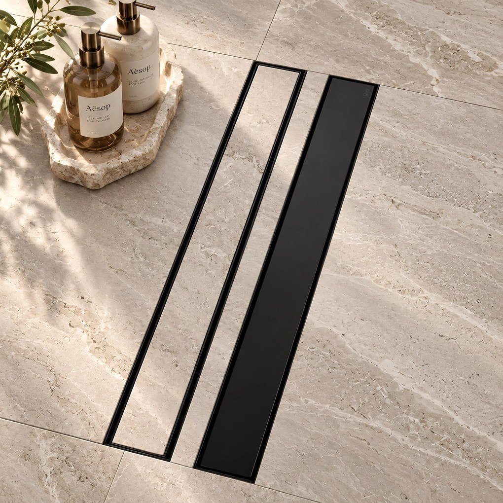 Линеен сифон Rea Neox Black Matt 50