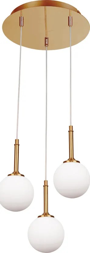 Светлина за окачване InLight 4016-3-ROSETTE