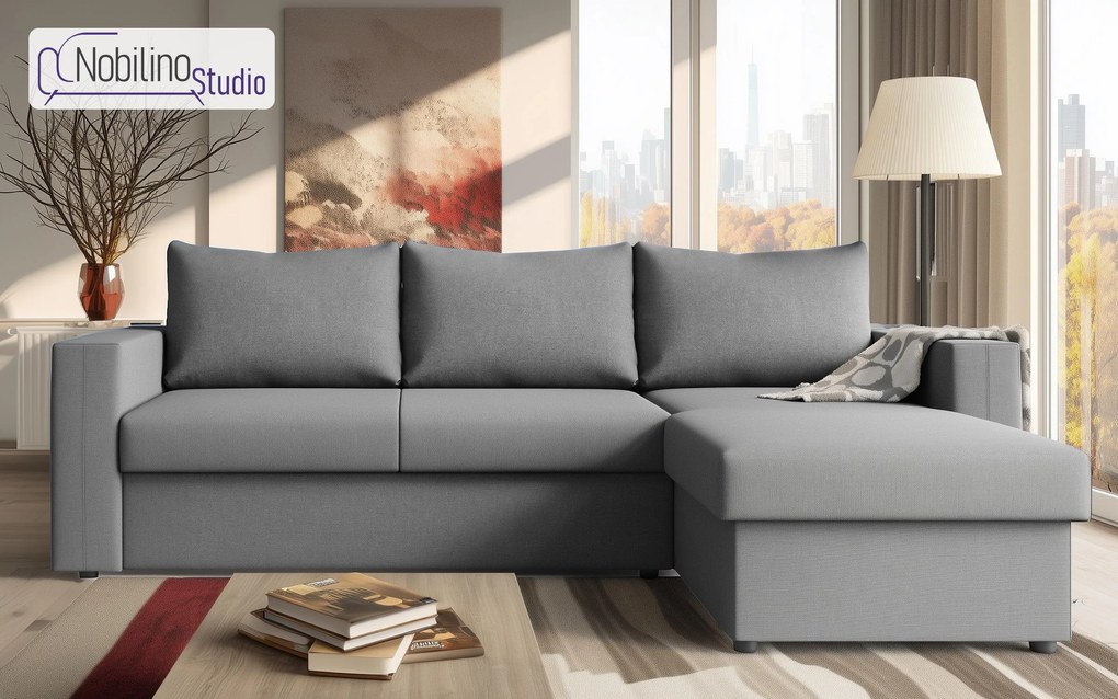 Разтегателен ъглов диван Джъстин