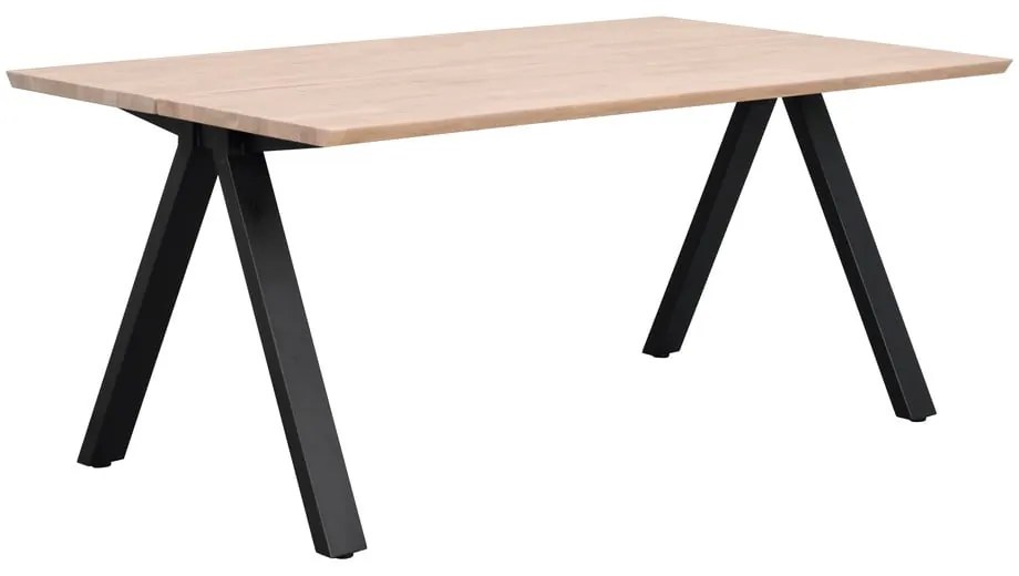 Сгъваема маса за хранене с дъбов плот 170x100 cm Carradale - Rowico