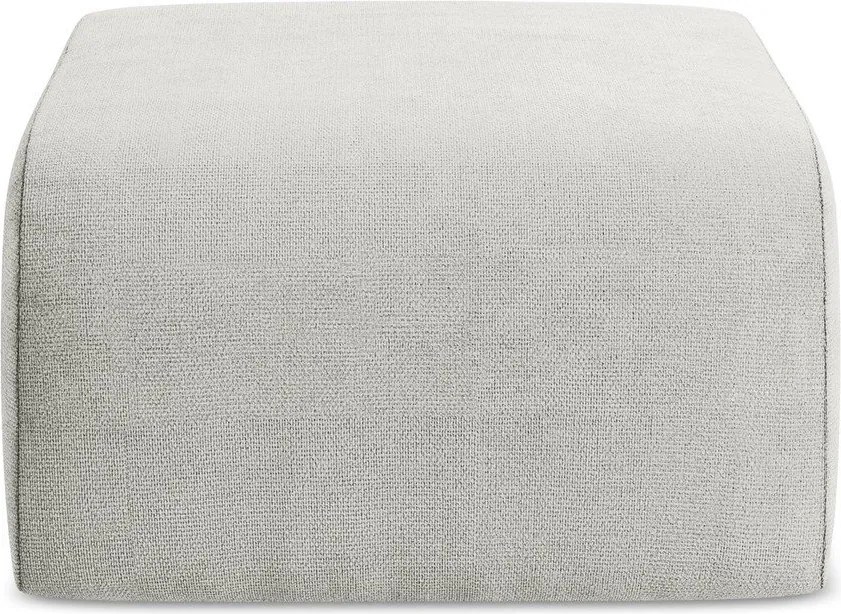 Светлосива шенилова табуретка Lani – Makamii