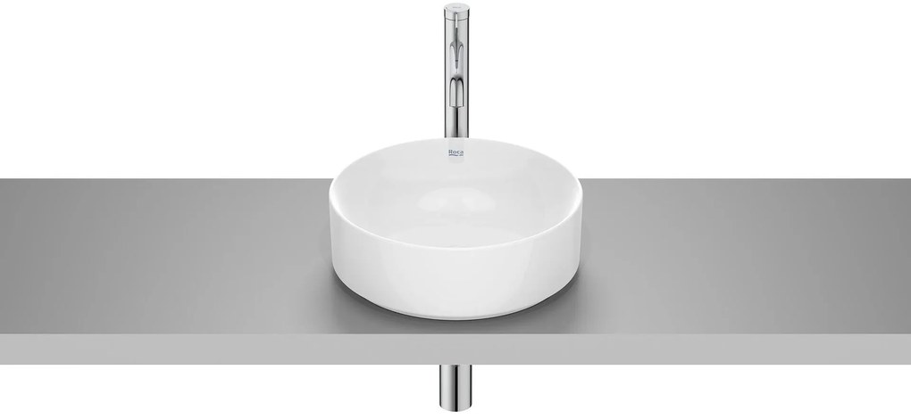 Умивалник върху плот, A32768J000, Roca, порцелан, бял, 37x37x12.5см