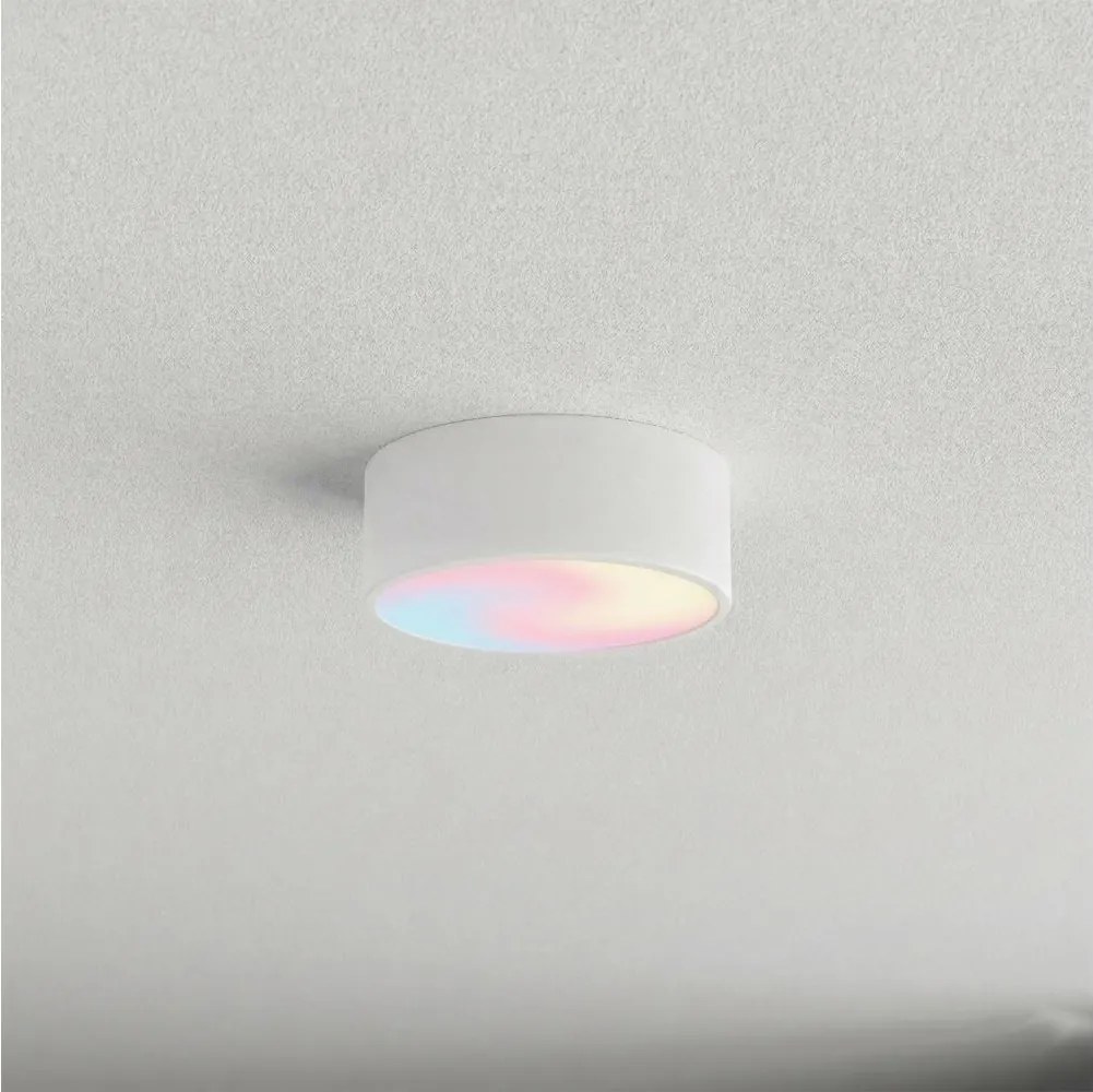 Brilagi - LED RGBW димируемо таванно осветително тяло CLARE 1xE27/9W/230V Wi‑Fi бял