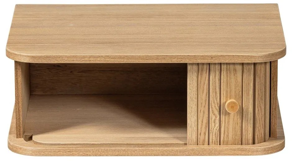 Висящо нощно шкафче от декор от бор в естествен цвят Jena – WOOOD