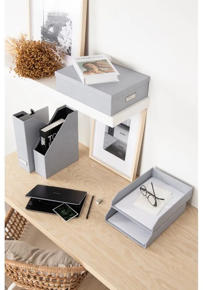 Картонени органайзери за докумнети в комплект от 5 бр. Holger – Bigso Box of Sweden