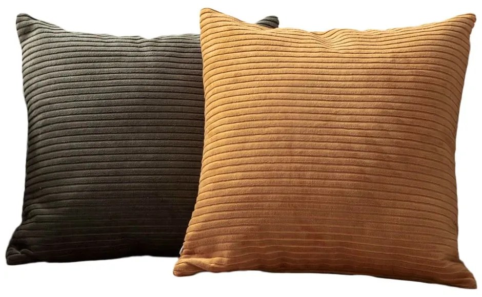 Калъфки за възглавници от рипсено кадифе в комплект от 2 бр. 43x43 cm – Mioli Decor