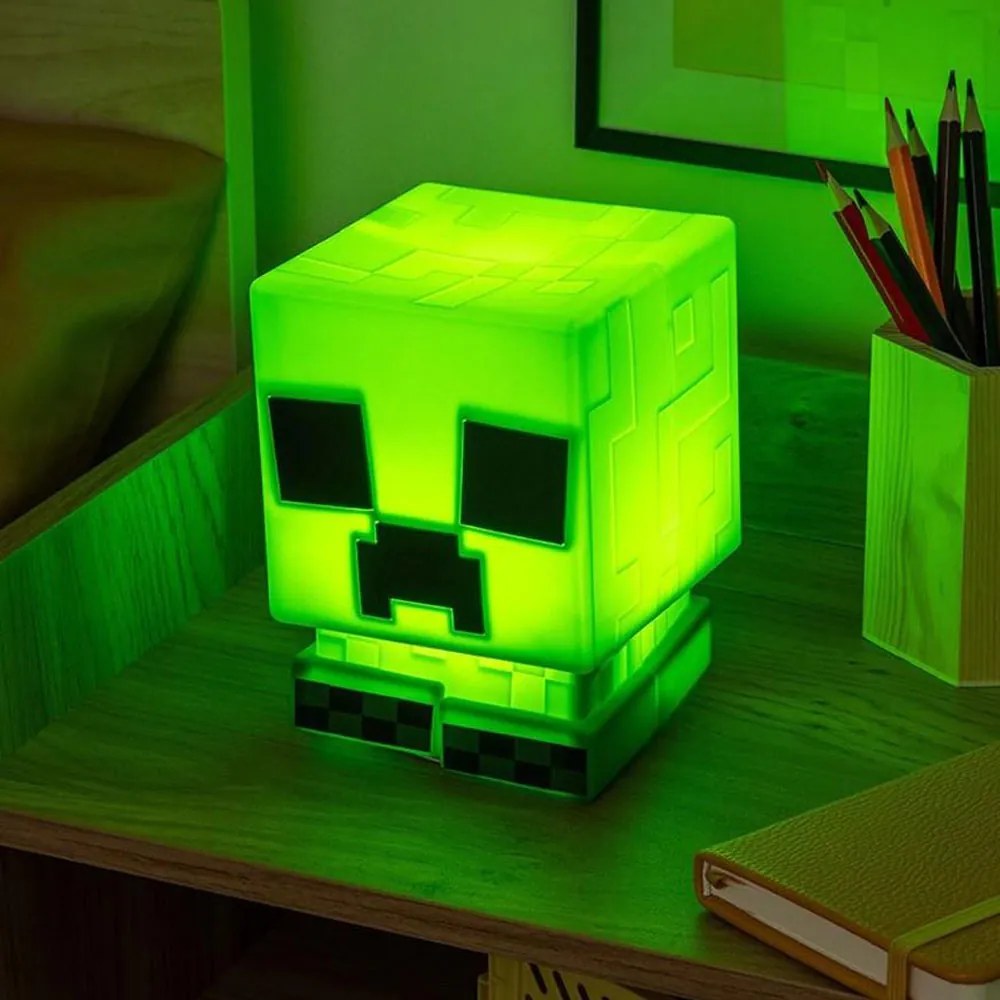 PALADONE Minecraft - силиконова презареждаща лампа Creeper