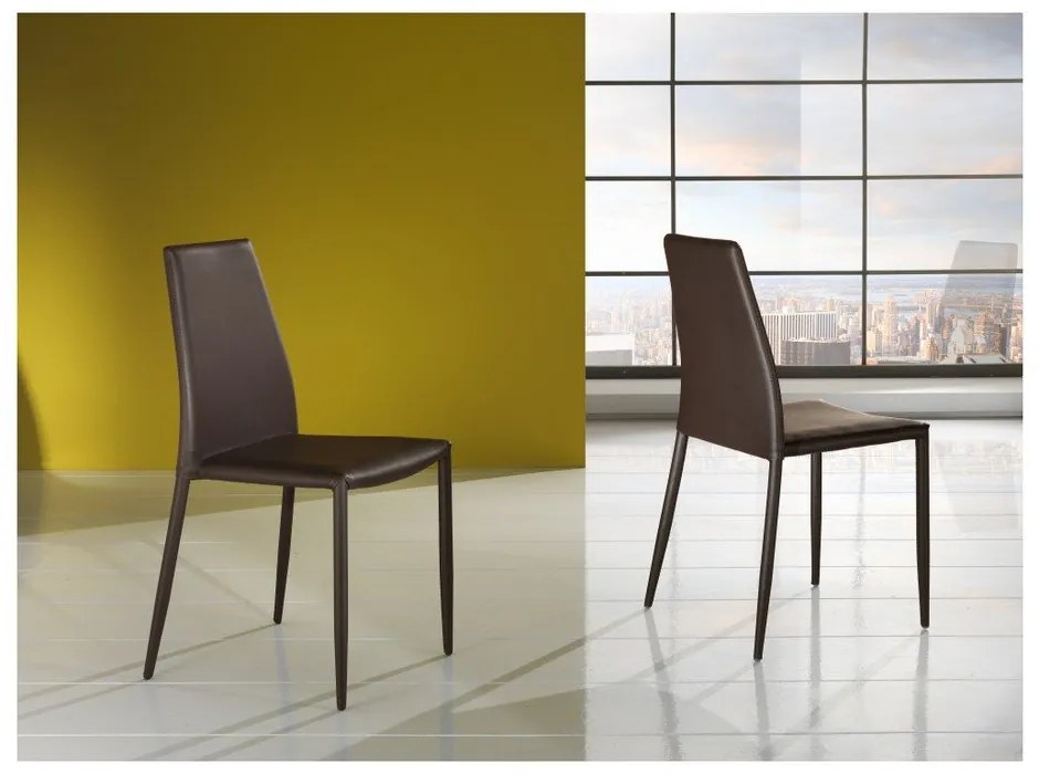 Кафяви трапезни столове в комплект от 2 броя Lion - Tomasucci