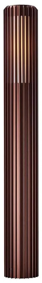 Nordlux - Екстериорна лампа ALUDRA 1xE27/15W/230V IP44 кафяв 95,4 см