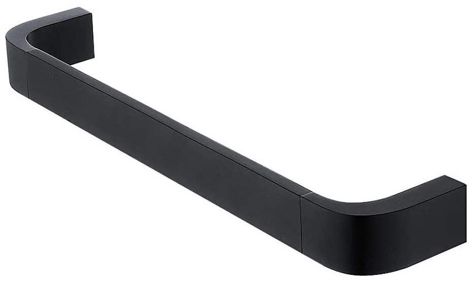 NIMCO NKC 30035-90 - Стенна закачалка за кърпи NIKAU 39 см матов черен