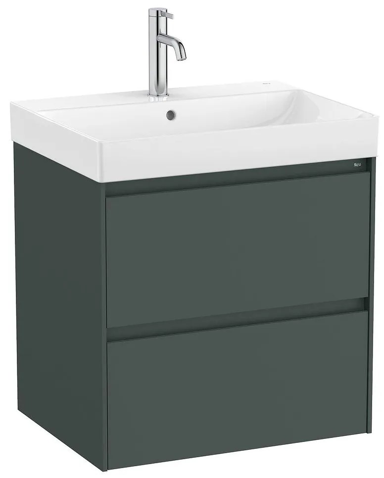 Конзолен шкаф за баня A851688513 и централен умивалник, 60х46х64.5см
