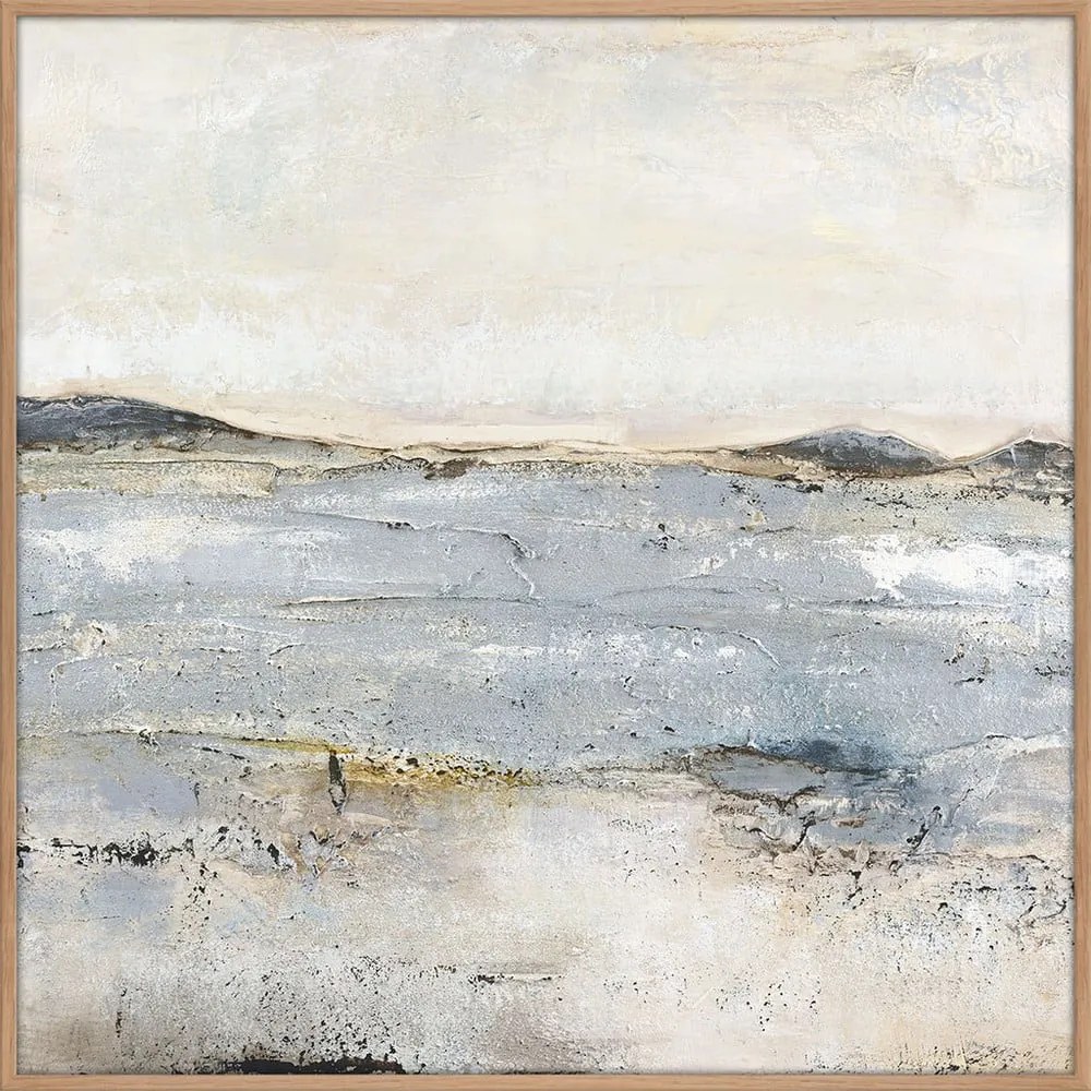 Ръчно рисувана картина 100x100 cm Trace Of Nature – Malerifabrikken