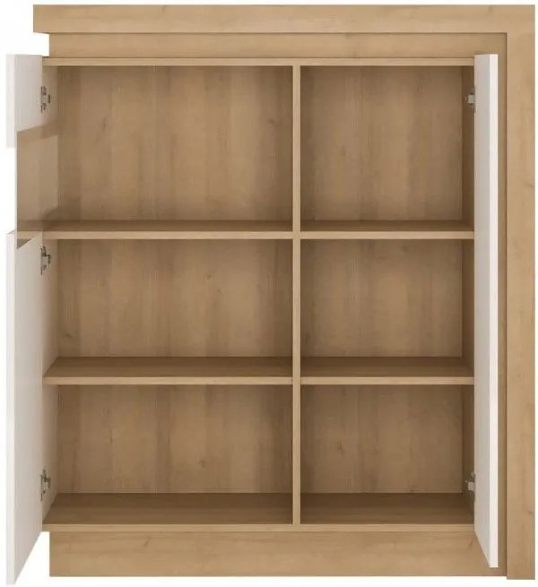 Витрина Lynx 2D-Ляво-Естествено-Бяло