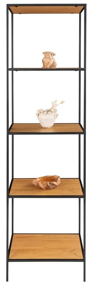 Етажерка за книги в дъбов декор в естествен цвят 51x170 cm Vita - House Nordic