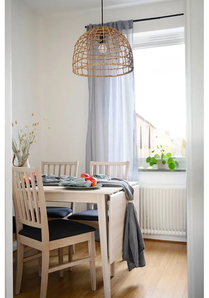 Сгъваема маса за хранене от дъб с матов лак , 120 x 80 cm Filippa - Rowico