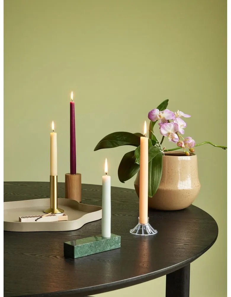 Стъклен свещник Heir – Hübsch