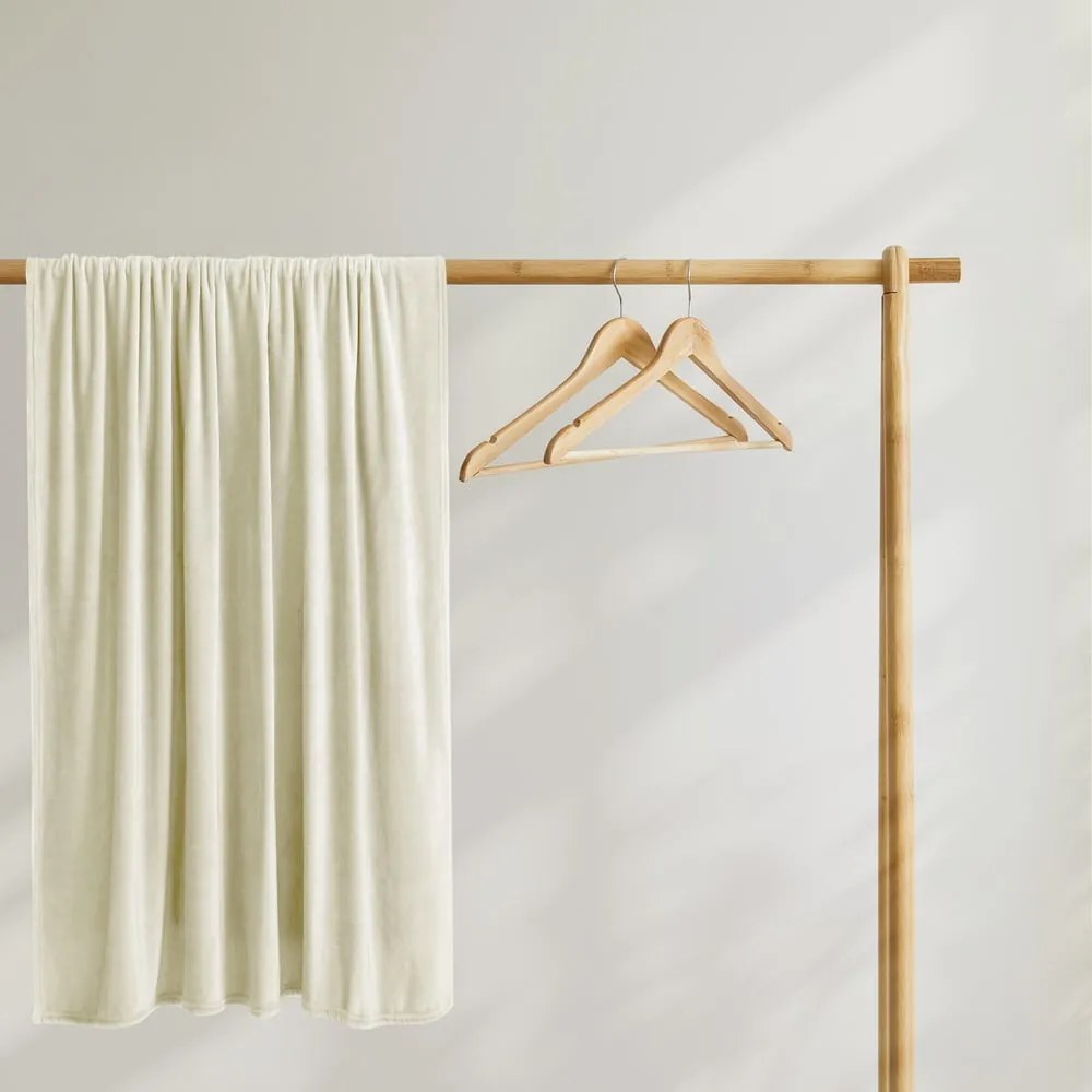 Одеяло от микрофибър в кремаво Mic, 220 x 240 cm - DecoKing