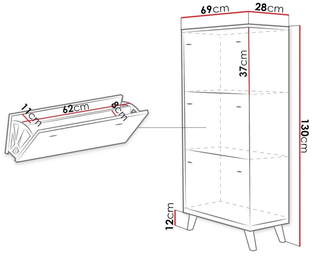 шкаф за обувки Falco II