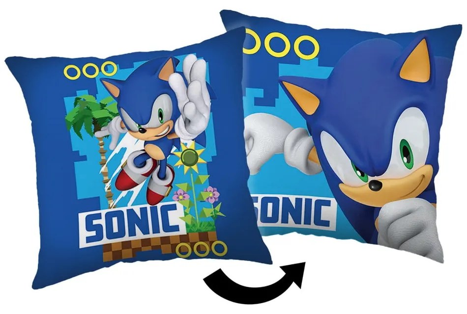 Детска възглавница 40x40 cm Sonic – Jerry Fabrics